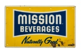 Mission Orange Beverages Tin Sign
