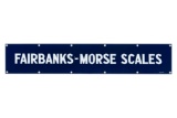 Fairbanks-morse Scales Porcelain Sign