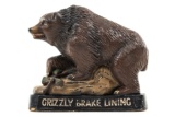 Rare Grizzly Brake Lining Counter Display