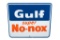 Gulf Super No-nox Porcelain Pump Plate