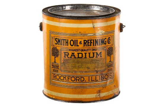 Rare Smith Oil Graphite Grease Can