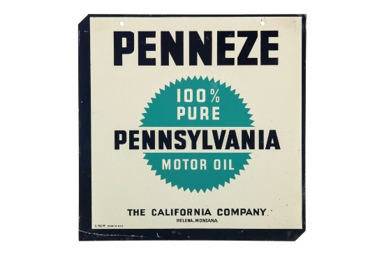 Penneze Motor Oil Hanging Sign