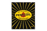 Pennzoil Oil Bottle Rack Porcelain Sign