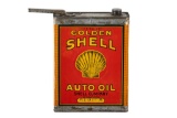 Golden Shell Auto Oil Embossed 1 Gallon Can