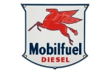 Mobilfuel Diesel Porcelain Pump Plate