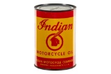 Indian Motorcycle Oil 1 Quart Can Red/yellow