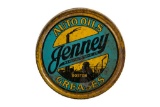 Rare Jenney Oils Lubricating Grease Can