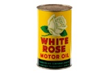 White Rose Imperial Quart Motor Oil Can