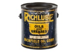 Richfield Richlube Oils & Greases Can