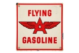 Flying A Gasoline Porcelain Pump Plate