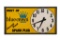 Blue Crown Spark Plug Tin Clock