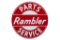 Rambler Parts & Service Porcelain Sign