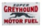 Super Greyhound Motor Fuel Porcelain Sign