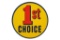 Dodge 1st Choice Porcelain Sign