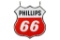 Phillips 66 Porcelain Badge Sign