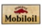 Mobiloil Gargoyle Horizontal Tin Sign Large
