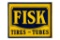 Fisk Tires-tubes Porcelain Flange Sign