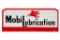 Mobil Lubrication Porcelain Rack Sign