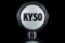 Standard Oil Kyso Gasoline Gas Pump Globe