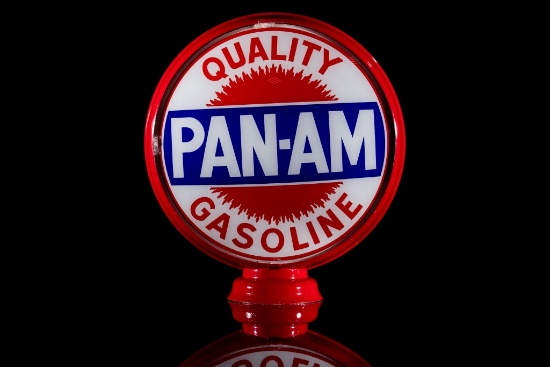 Pan-am Gasoline Gas Pump Globe