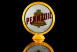 Early Pennzoil Gasoline Gas Pump Globe