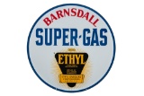 Barnsdall Super Gas Porcelain Sign