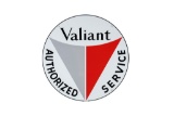 Valiant Authorized Service Porcelain Sign