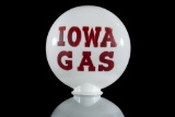 Iowa Gasoline Gas Pump Globe