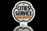 Cities Service Koolmotor Gasoline Gas Pump Globe