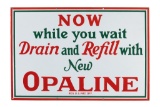 Sinclair Opaline Motor Oil Porcelain Sign