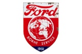 Rare Ford Service Porcelain Sign
