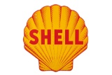 Shell Pecten Porcelain Sign 