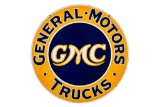 Gmc Trucks Porcelain Sign