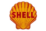 Shell Oil Pecten Porcelain Sign 