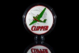 Rare Clipper Gasoline Gas Pump Globe