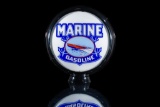 Rare Marine Gasoline Gas Pump Globe