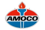 Amoco Gasoline Porcelain Sign