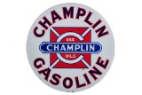 Rare Champlin Gasoline Porcelain Sign