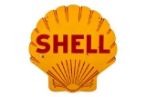 Shell Pecten Porcelain Hanging Sign