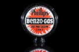 Phillips Benzo-gasoline Gas Pump Globe
