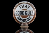 That Good Gulf Gasoline Gas Pump Globe