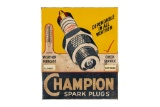 Champion Spark Plug Service Tin Sign