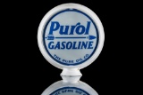 Pure Purol Gasoline Gas Pump Globe