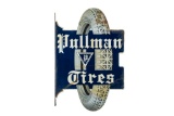 Pullman Tires Tin Flange Sign