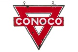 Conoco Diecut Hanging Sign In Frame