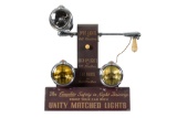 Rare Unity Matched Spot Light Display