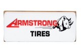 Nos Armstrong Tires Tin Sign