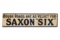 Early Saxon Six Tin Sign