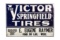 Early Victor Springfield Tires Tin Sign