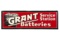 Grant Service Station Batteries Tin Sign